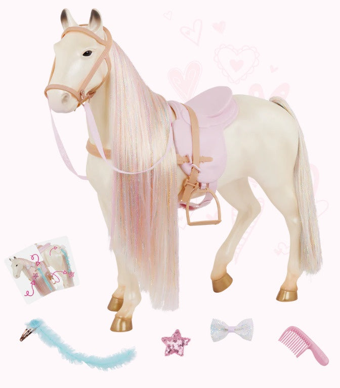 Our Generation | Enchanting Horse - 20" Toy Horse Set