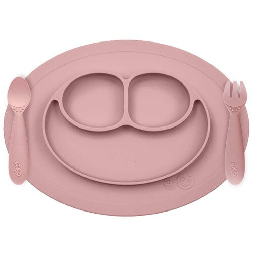 EZPZ | Mini Feeding Set (Mat+Utensils)