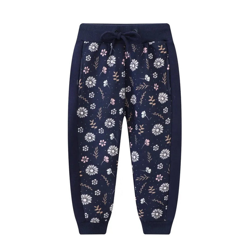 Cracked Soda | Indigo Floral Trackpants - Navy RRP $44.99