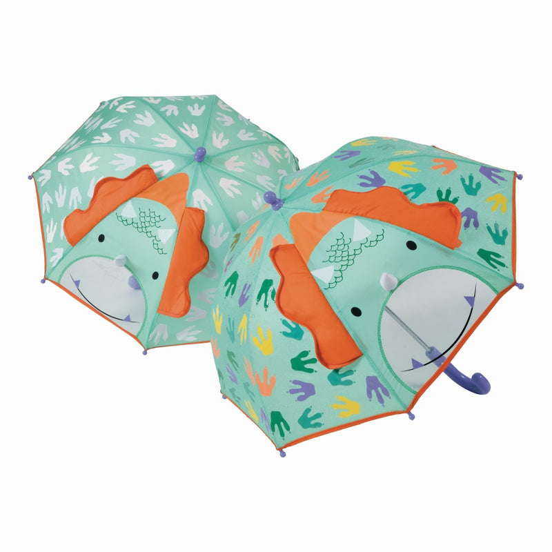 Floss and Rock Amazing Colour Changing Umbrella -3D Dinosaur