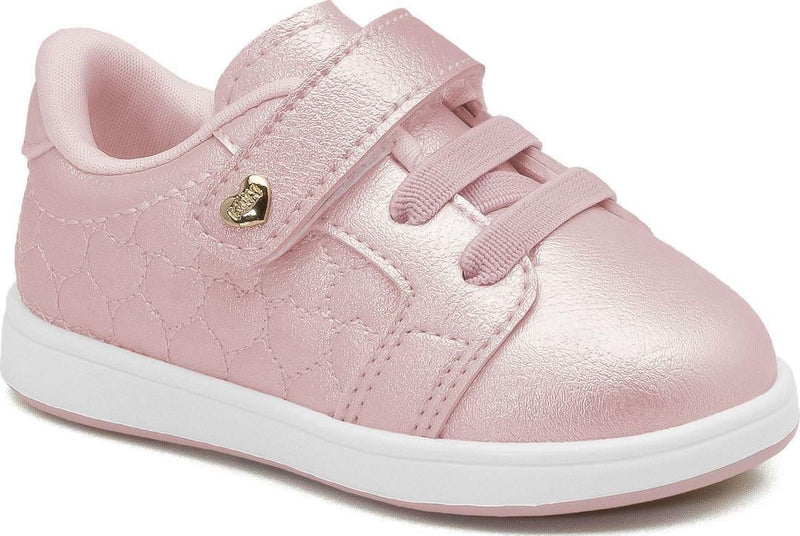 Klin | Quilted Heart Pearl Pink Shoe