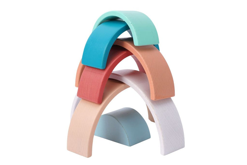 Little Tribe | Wooden Rainbow Stacker