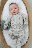Burrow & Be | Essentials Sleep Suit - Grey Burrowers