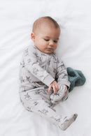 Burrow & Be | Essentials Sleep Suit - Grey Burrowers