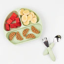 Bumkins - Silicone Grip Dish Sage