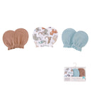 Hudson Baby | 3 Scratch Mittens - Assorted