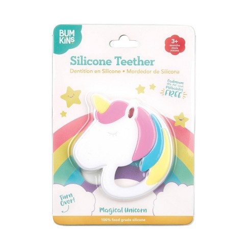 Bumkins Silicone Teether Unicorn