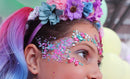Glitter Girl Unicorn Face Gems - Asstd