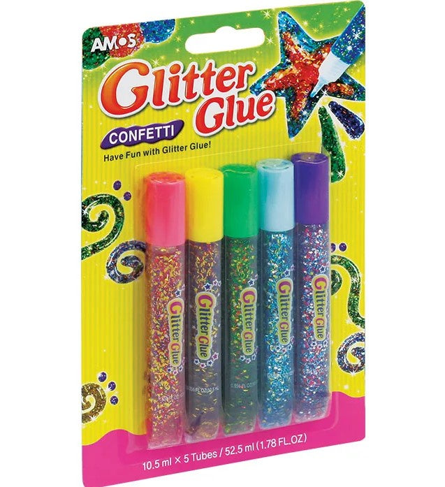 Amos Glitter Glue - Confetti