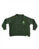 Band of Boys| Green Bones Quarter Zip Crew