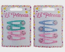 Lil Princess | Pretty  Unicorn  Snap Clips- 4pk