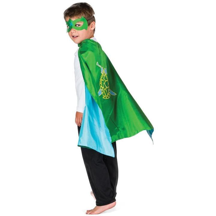 PW Dance |Hero Cape and Mask Child - Green