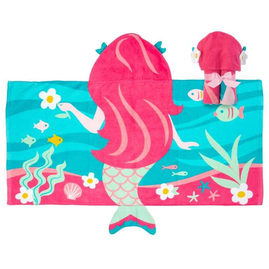 Stephen Joseph | Hooded Beach Towel - Mermaid