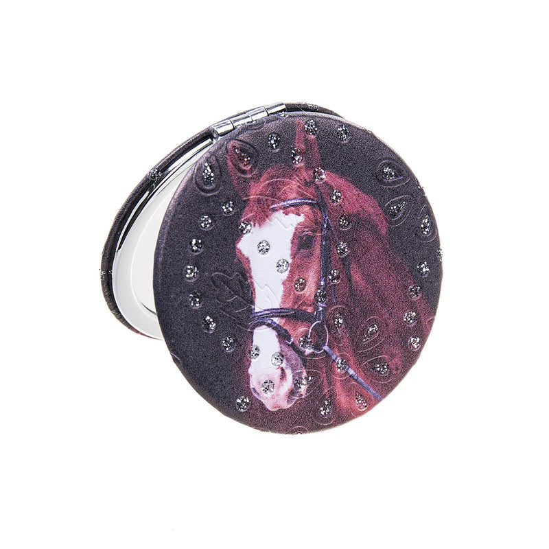 Horse Design Compact Mirrors - Asstd