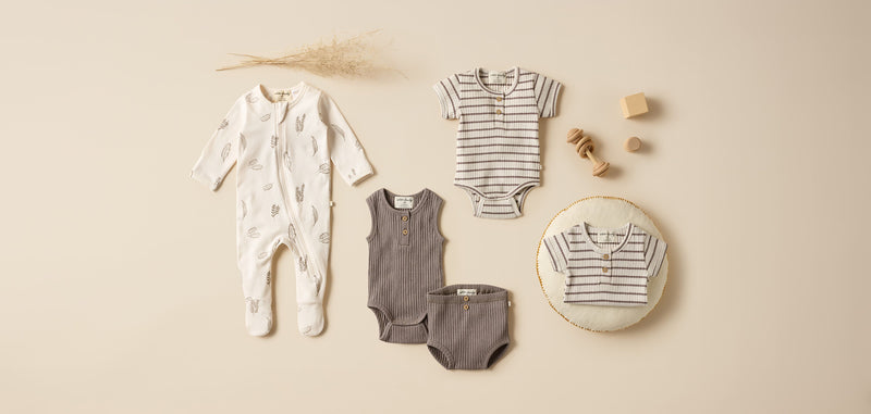 Wilson & Frenchy | Henley Bodysuit-Hazelnut RRP $32.99