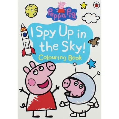 Peppa Pig Colouring Book - I Spy Up in the Sky