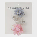 DK | SPARKLE FLOWER HAIR CLIP PACK