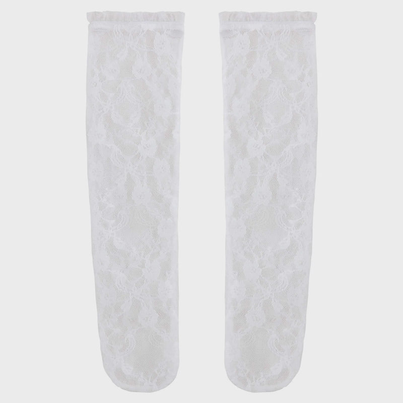 Designer kidz | Sheer Lace Princess Socks