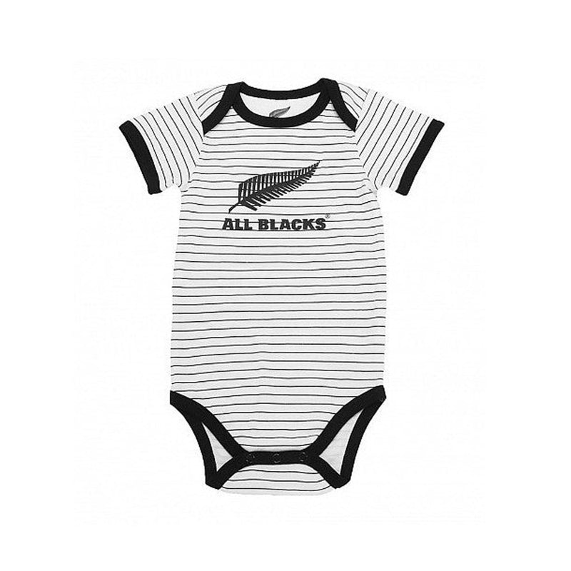 Baby All Blacks Striped Bodysuit