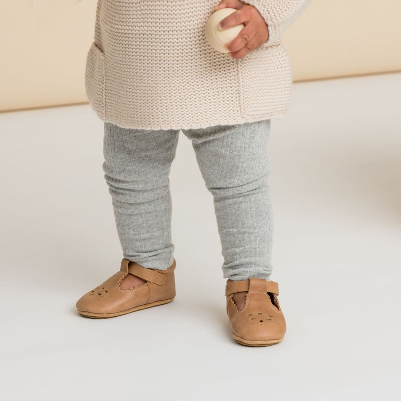 Pretty Brave | Baby Morgan T-Bar Shoe - Tan