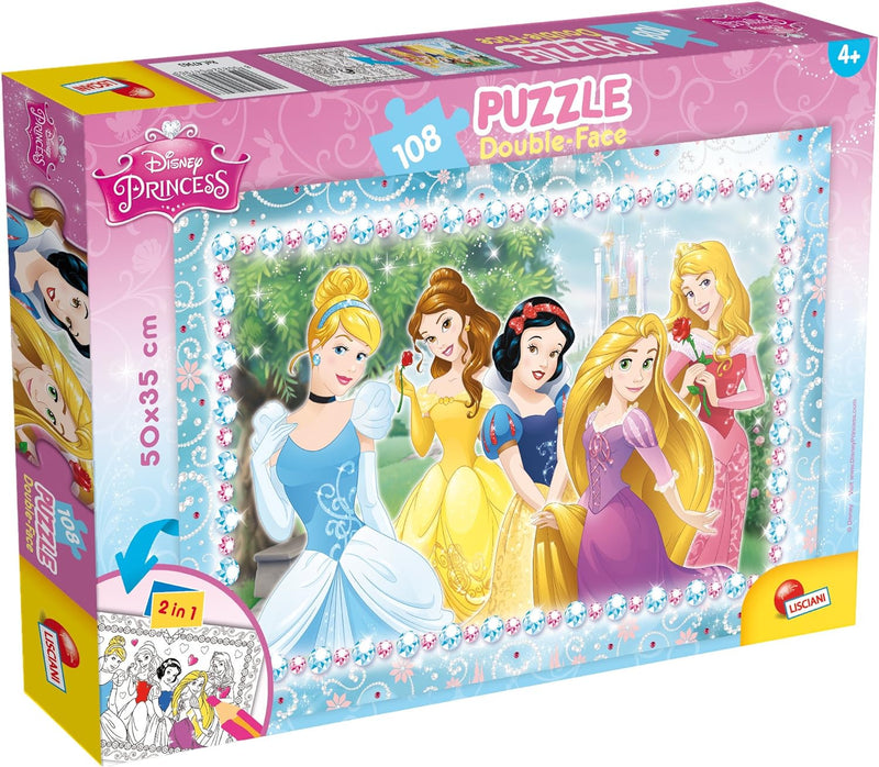 Disney Princess 108 Double Sided Puzzle