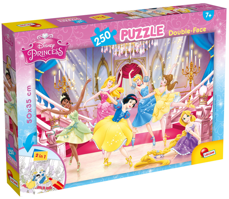 Disney Puzzle - Double sided Plus, 250pc PRINCESS