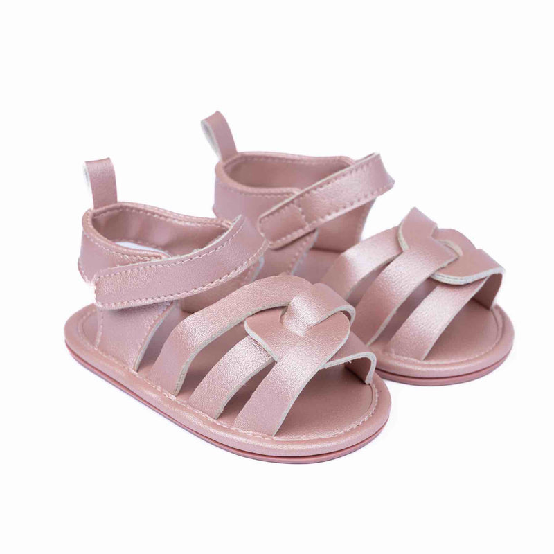 Hi Hop | Linked Sandal-Metallic Pink