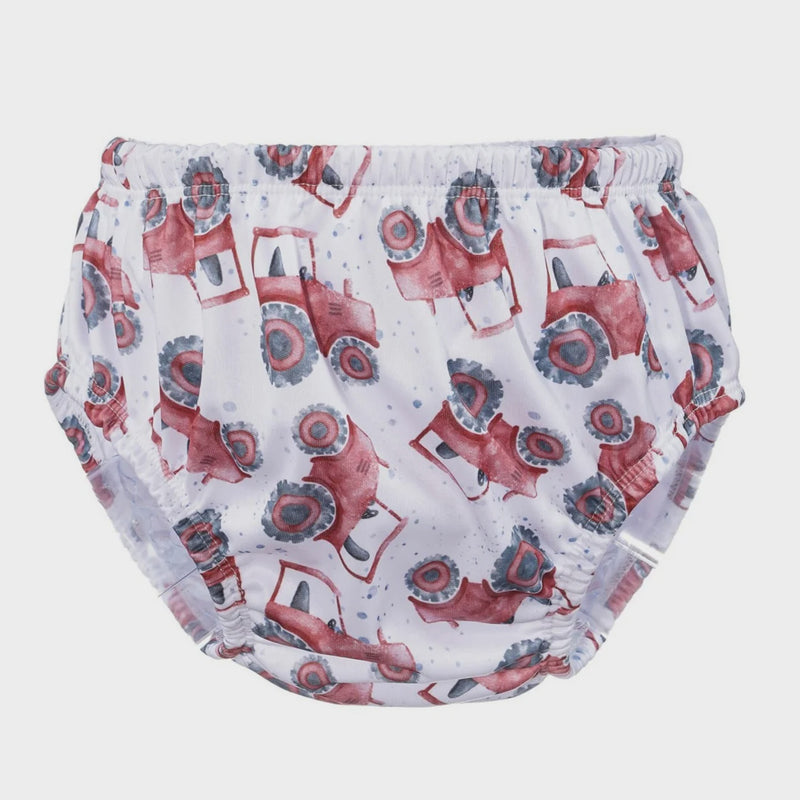 Bear & Moo | Little Red Tractor Large Swim Nappy