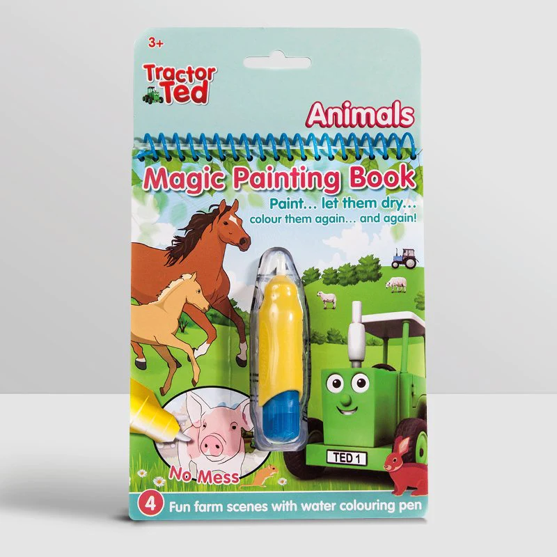 Tractor Ted | Animals Magic Painting Book