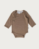 Babu | Merino Bodysuit - Walnut