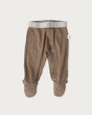 Babu | Merino Footed Leggings-Walnut