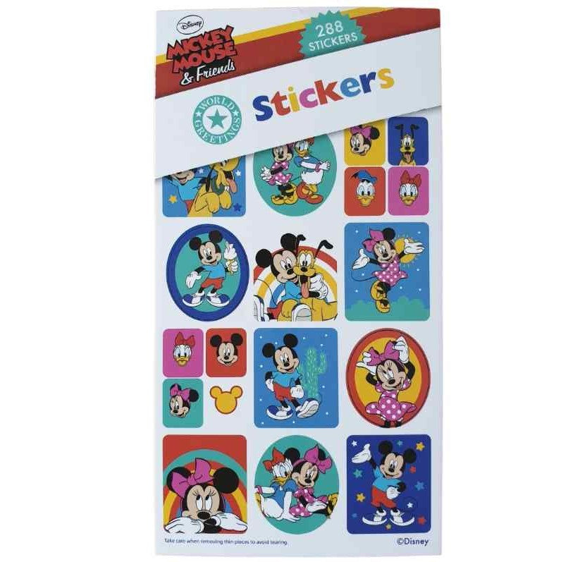 Mickey Mouse Sticker Book - 288 Stickers