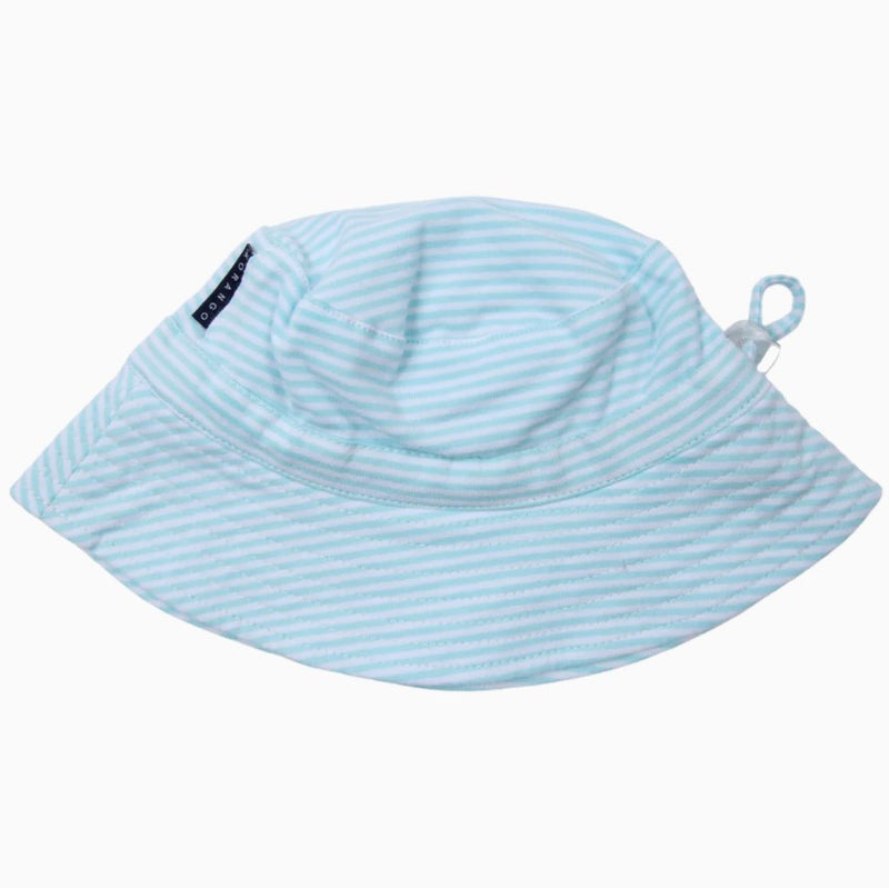 Korango | Victorian Government's Cotton Sun Hat - Mint Stripe