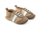 Hi-Hop | Baby Boys - My First Sneakers - Beige Leather