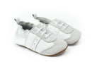 Hi-Hop | Babies - My First Sneakers - White Leather RRP $29.99  SPECIAL
