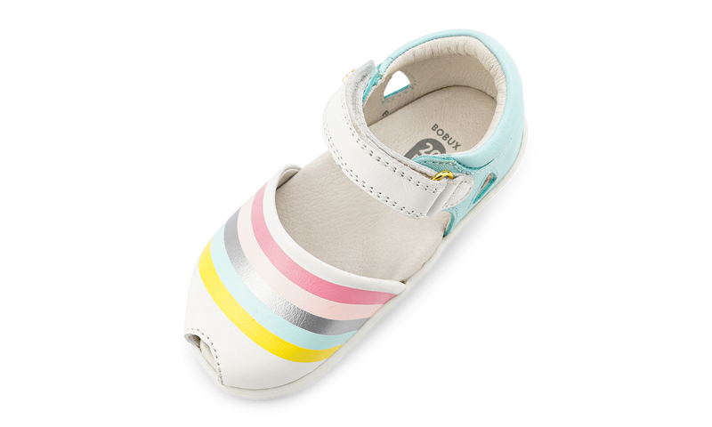Bobux | SU Twist Mist & Silver Rainbow Shoe