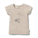 Wilson & Frenchy | Rib Tee-Little Pelican RRP $31.99