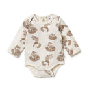 W & F | Organic Bodysuit-Mr Fox