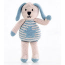 ORGANIC MOTIF BUNNY -  BLUE