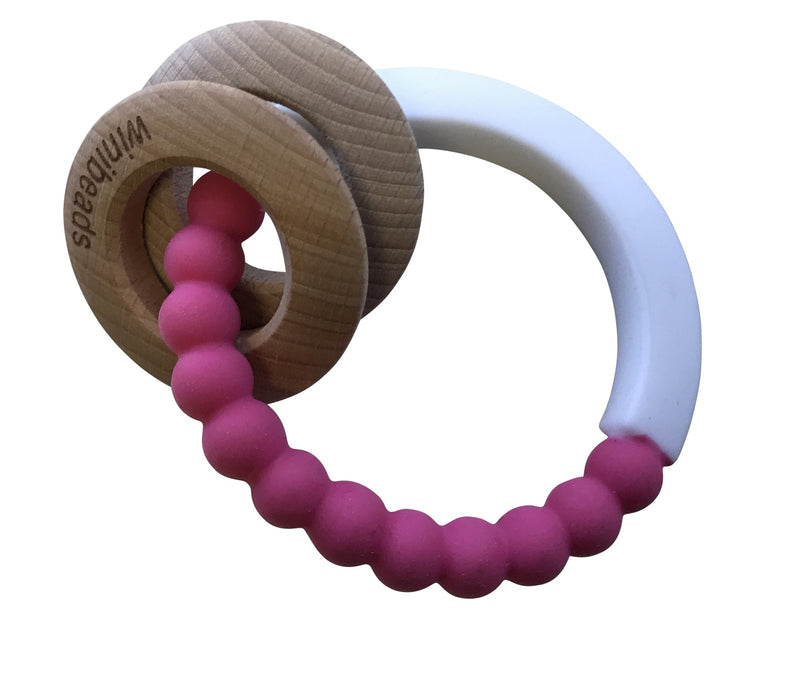 Winibeads | Combi Teether-Pink/White