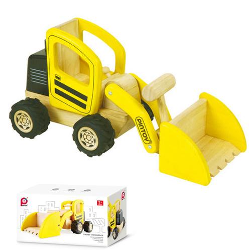 Pintoy Wooden Front End Loader