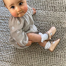 Skeanie | T-Bar Pre-Walker Rose Gold Shoes