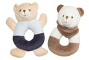 Emotion & Kids | Bear Velour Rattles RRP $19.99