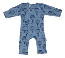 HOT AIR BALLOON ROMPER WITH ZIP LONG 0-3mths