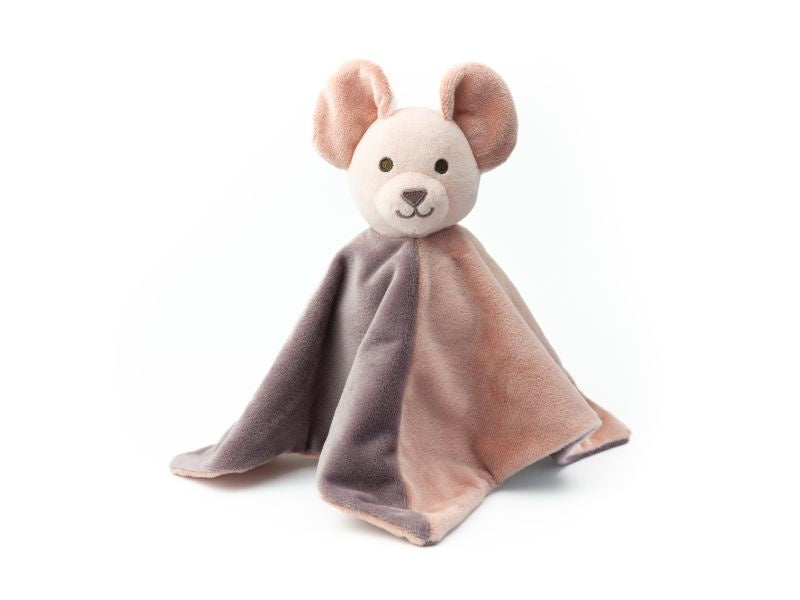 Hi-Hop | Peekaboo 2n1 Cuddly Mouse/Cat - Dusty Rose/Lilac