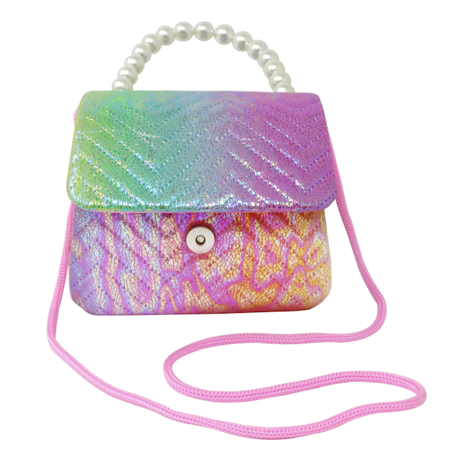 Pink Poppy | Unicorn Dreamer Quilted Rainbow Handbag