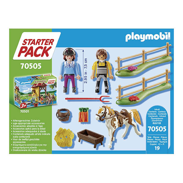 PLAYMOBIL 70505 STARTERPACK RIDING STABLE