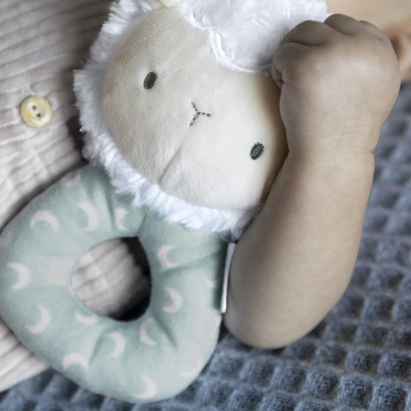 Ingenuity Plush Ring Rattle Sheep - Sheppy