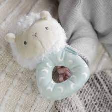 Ingenuity Plush Ring Rattle Sheep - Sheppy