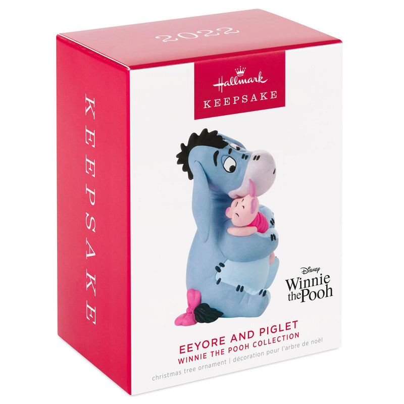 Hallmark Keepsake | Disney Winnie the Pooh Collection Eeyore and Piglet Ornament 2022